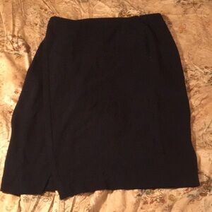 Magaschoni Black Pencil Skirt